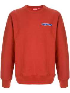 Supreme толстовка с круглым вырезом