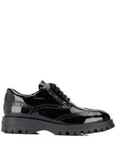 Prada броги на шнуровке