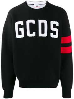 Gcds свитер с контрастным логотипом