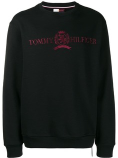 Tommy Hilfiger свитер с вышитым логотипом