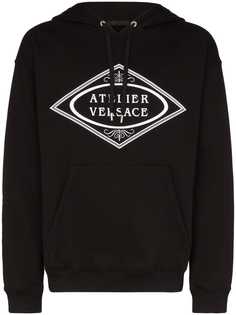 Versace худи с логотипом Atelier