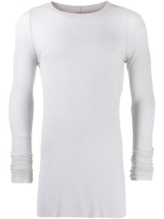 Rick Owens футболка в рубчик
