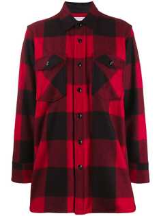 Woolrich клетчатая рубашка