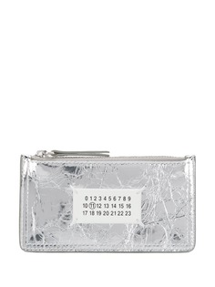 Maison Margiela logo metallic coin purse