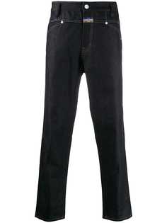 Closed straight leg jeans