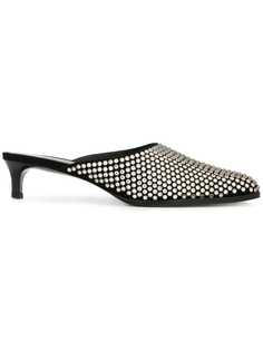 3.1 Phillip Lim мюли Agatha на каблуке-рюмке с заклепками