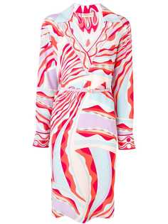 Emilio Pucci платье-рубашка с принтом