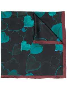 Lanvin logo print scarf