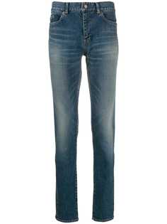 Saint Laurent faded slim jeans