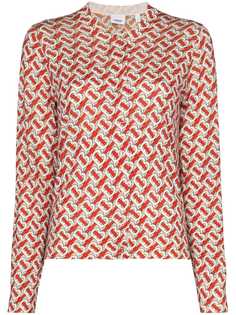 Burberry TB monogram print jumper