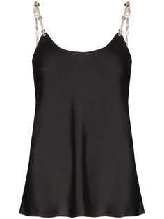 Paco Rabanne chain strap sleeveless blouse