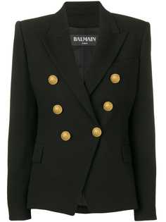 Balmain двубортный блейзер