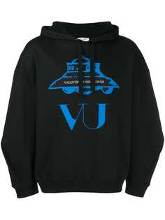 Valentino VU printed hoodie