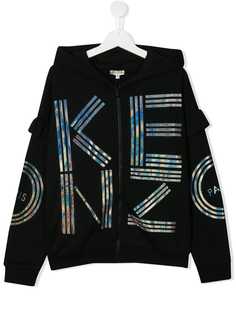 Kenzo Kids metallic logo jumper