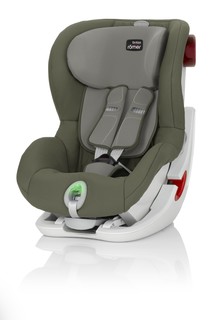 Детское автокресло Britax Roemer King II ATSO live Green Trendline, цвет: оливковый