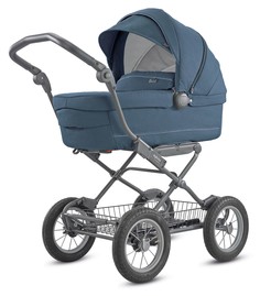 Коляска Inglesina Sofia System Duo 2в1 на шасси Ergo Bike ARTIC BLUE, цвет: синий