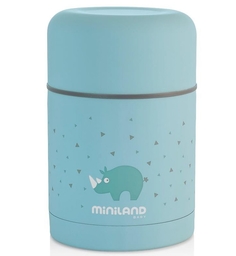Детский термос для еды Miniland Silky Thermos, голубой