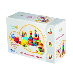 Набор для детской лепки GENIO KIDS-ART "Веселая стройка"