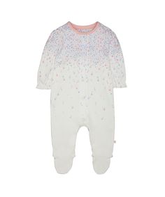 Комбинезон с цветочным рисунком, белый Mothercare