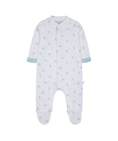 Комбинезон "Мишка и слоненок", белый Mothercare