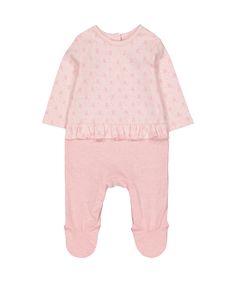 Комбинезон с оборками "Мишка", розовый Mothercare