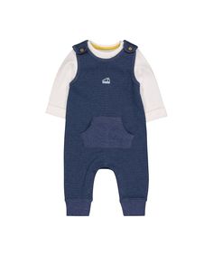 Комбинезон "Бип-бип" и боди в комплекте Mothercare