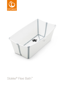 Ванночка складная Stokke Flexi Bath White, белый