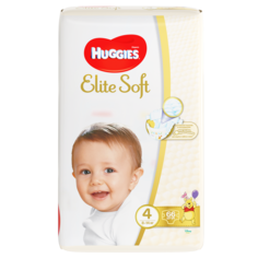 Подгузники Huggies Элит Софт 4 (8-14кг), 66 шт.
