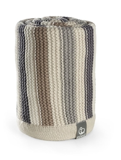 Одеяло для коляски Stokke Stroller Knitted Blanket, цвет: полоска мульти