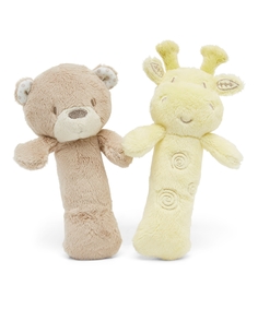 Игрушка-погремушка с пищалкой "Медвежонок" Mothercare