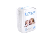 Подгузники LOVULAR HOT WIND размер M, от 5 до 10кг (18 шт)