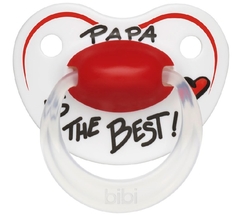 Пустышка bibi Premium Dental силикон 6-16 мес. Happiness Papa