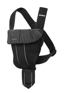 Рюкзак-переноска BabyBjörn Carrier, цвет: чёрный