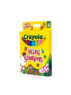 Набор мини-штампов Животные, Crayola - 8 шт
