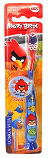 Детская зубная щётка Angry Birds Лонга Вита от 5 лет Longa Vita