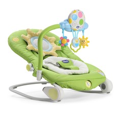 Креслице-качалка Chicco Balloon Summer Green, цвет: светло-зеленый