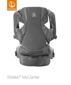 Рюкзак-переноска Stokke MyCarrier Front Grey Mesh, цвет: серый