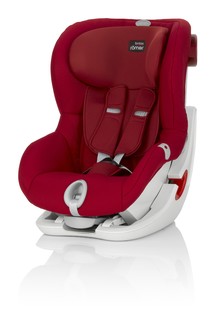 Детское автокресло Britax Roemer KING II LS Flame Red, цвет: красный