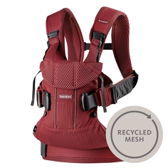 Рюкзак-переноска BabyBjorn ONE Mesh, бордовый