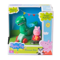 Игровой набор Peppa Pig "Каталка Динозавр" , цвет: зеленый