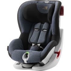 Детское автокресло Britax Roemer King II LS Blue Marble Highline, синий