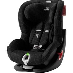 Детское автокресло Britax Roemer King II LS Black Series Crystal Black Highline, черный