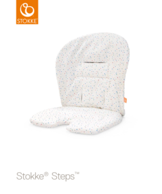 Cъемная подушка для сидения на стульчик Stokke Steps Soft Sprink