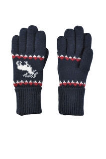 Перчатки детские Janus, цвет: синий