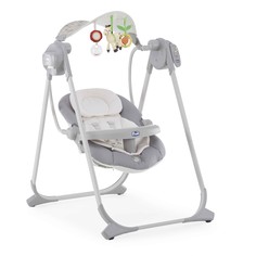 Качели Chicco Polly Swing UP, цвет: серебристый