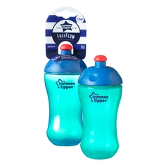 Поильник-непроливайка TOMMEE TIPPEE SPORT, 12 мес., 300 мл, TURQUOISE