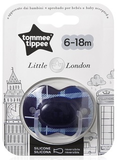 Пустышка силиконовая TOMMEE TIPPEE "Лондон", 6-18 мес.