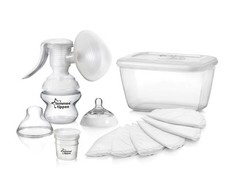 Электрический молокоотсос Tommee Tippee с аксессуарами, цвет: белый