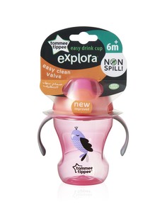 Чашка Tommee Tippee Explora "Easy Drink" 230 мл,цвет: розовый