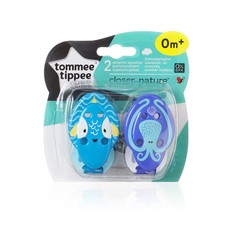 Держатели для пустышек Tommee Tippee Closer To Nature "Морские обитатели", 2 шт.